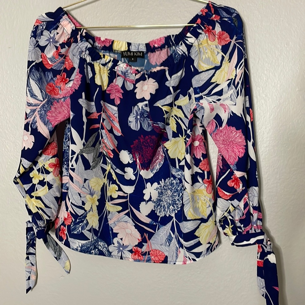 Yumi Kim Tropical Fiesta Off Shoulder Top